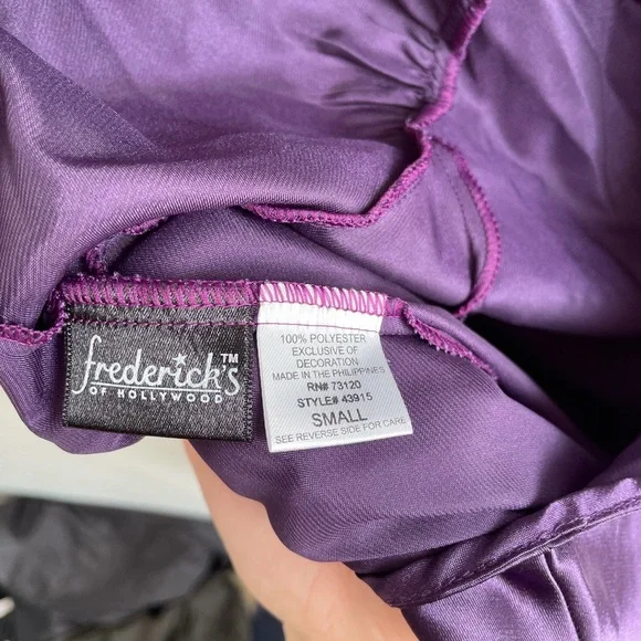 Purple Slip Dress - Picture 4 of 4